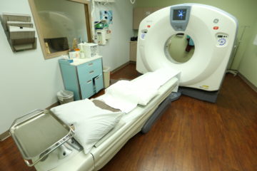 medical imaging machine in lab